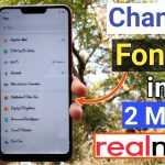 How To Change Font On Realme Device Without Root
